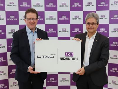 NEXEN TIRE UTAC Sign Test Center Agreement