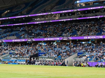 NEXEN TIRE LED advertising at Sydney FC stadium Australia