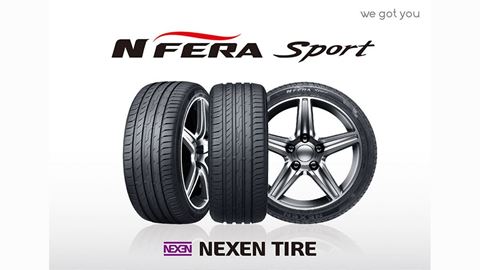 NEXEN TIRE N FERA SPORT selected as original equipment on Volkswagen Golf and SEAT Leon