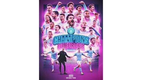 NEXEN TIRE congratulates Manchester City on treble win