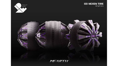 NEXEN TIRE wins design award IDEA for Mars themed concept tire Mearth