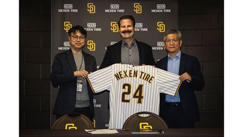 NEXEN TIRE becomes exclusive tire partner of the San Diego Padres