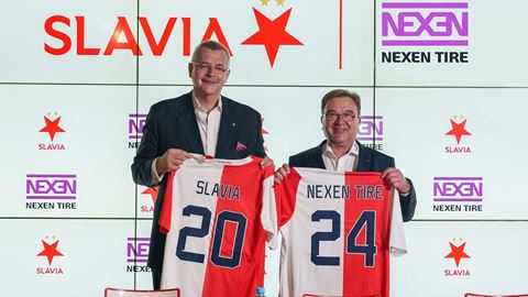 NEXEN TIRE extends its partnership with SK Slavia Praha for fourth consecutive season