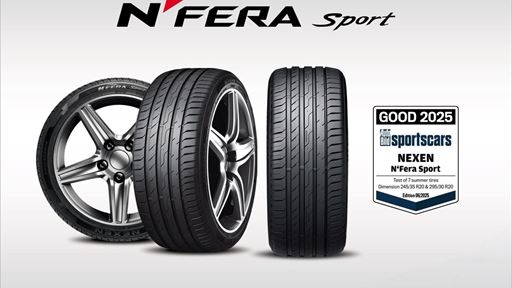 NEXEN TIRE N Fera Sport Earns Good Rating in AUTO BILD sportscars Summer Tire Test 2025