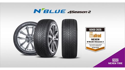 NEXEN N BLUE 4 Season 2 all season tire receives Good rating from AUTOBILD Allrad