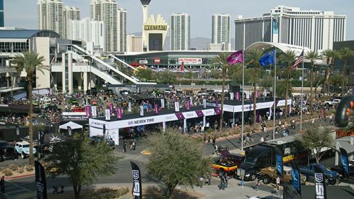 NEXEN TIRE Booth at SEMA 2025