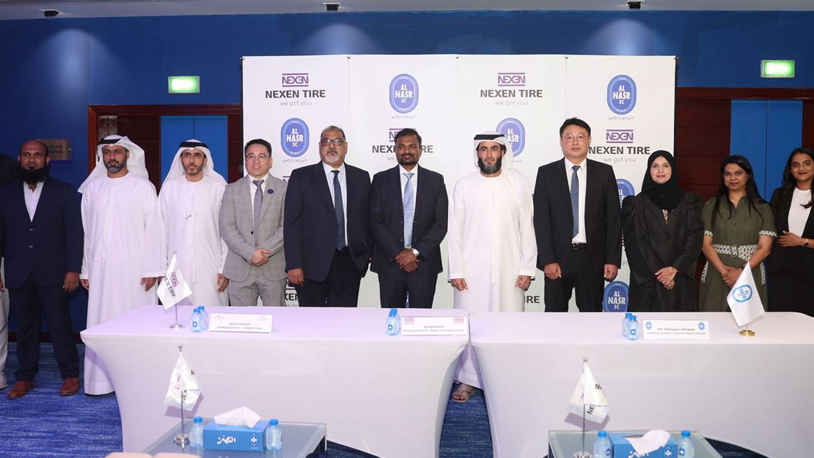 NEXEN TIRE Signs Partnership with UAE Football Club Al Nasr SC