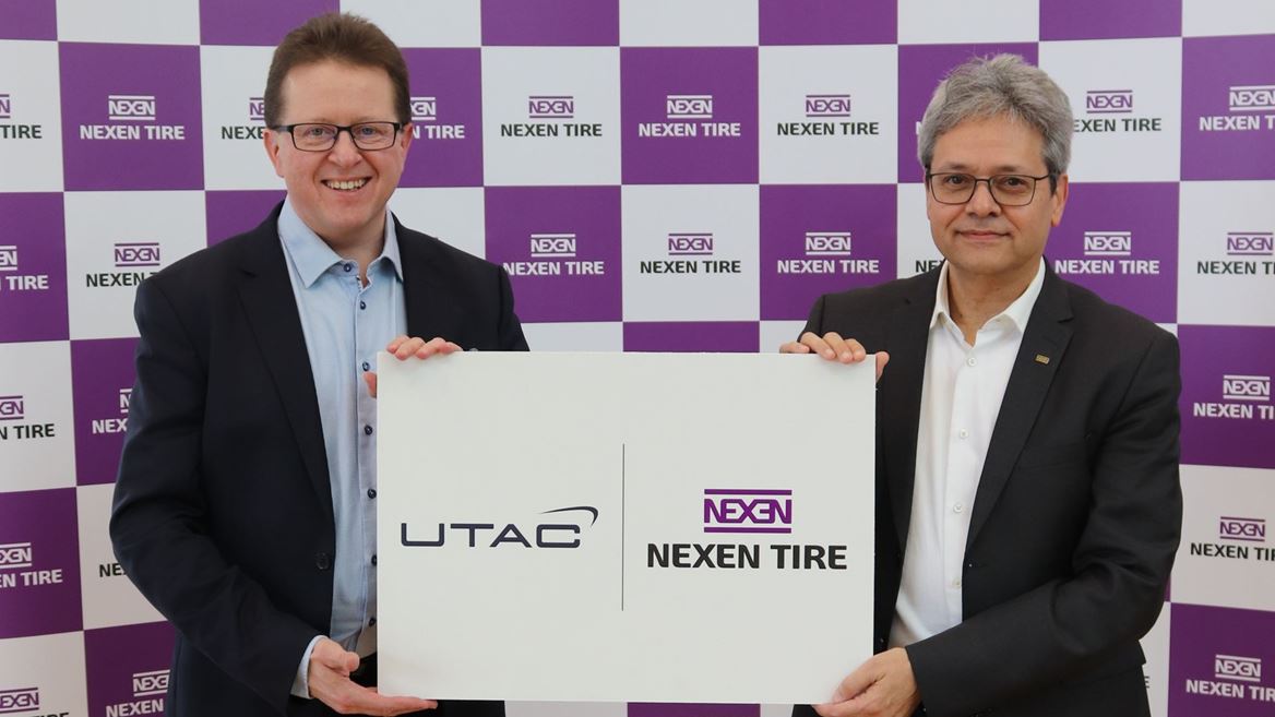 NEXEN TIRE UTAC Sign Test Center Agreement