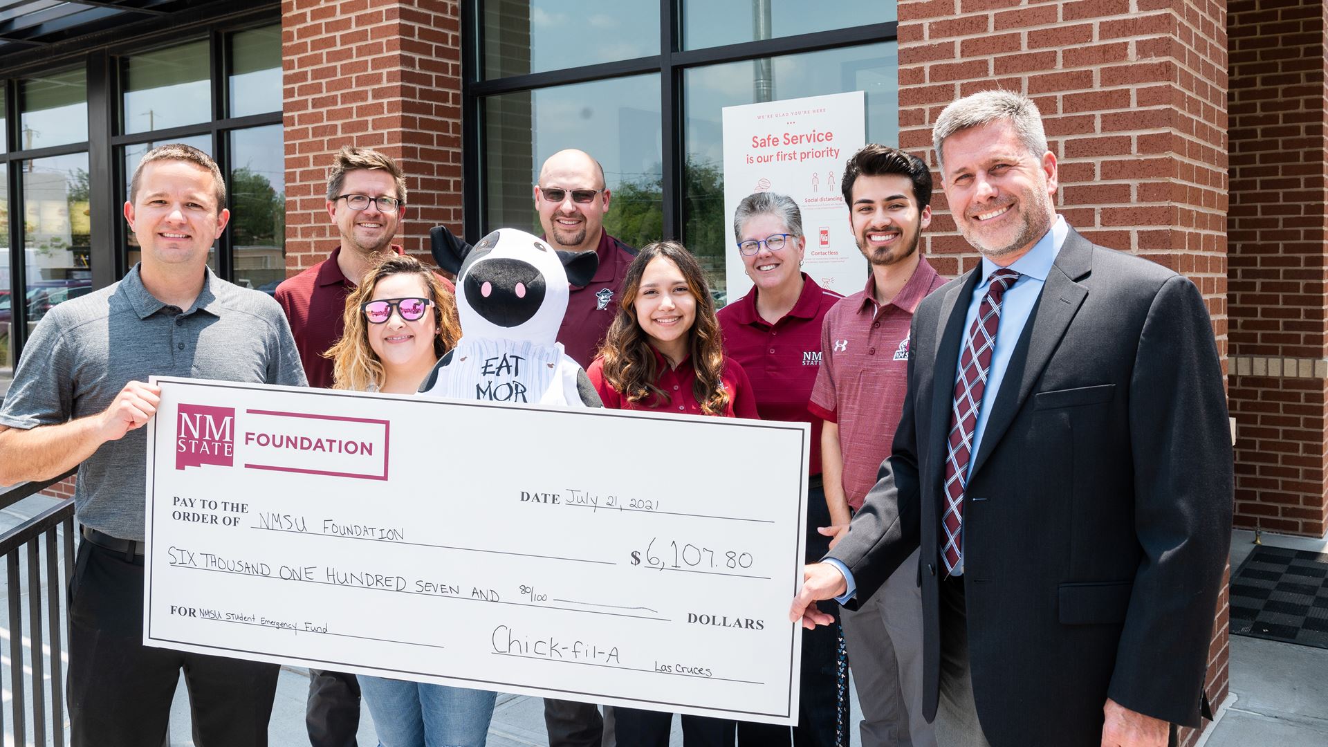 Chick-fil-A donates $6,000 to NMSU to help students in need