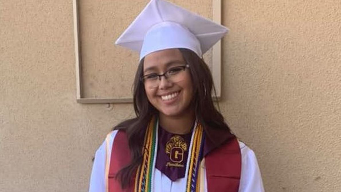 Gadsden High School graduate Haylee Viramontes, who participated in the New Mexico State University’s TRIO Upward Bound