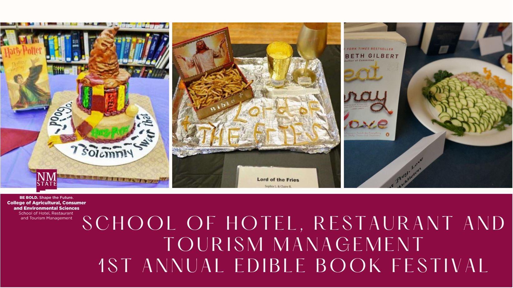 Participants, judges sought for HRTM Edible Book Festival at NMSU