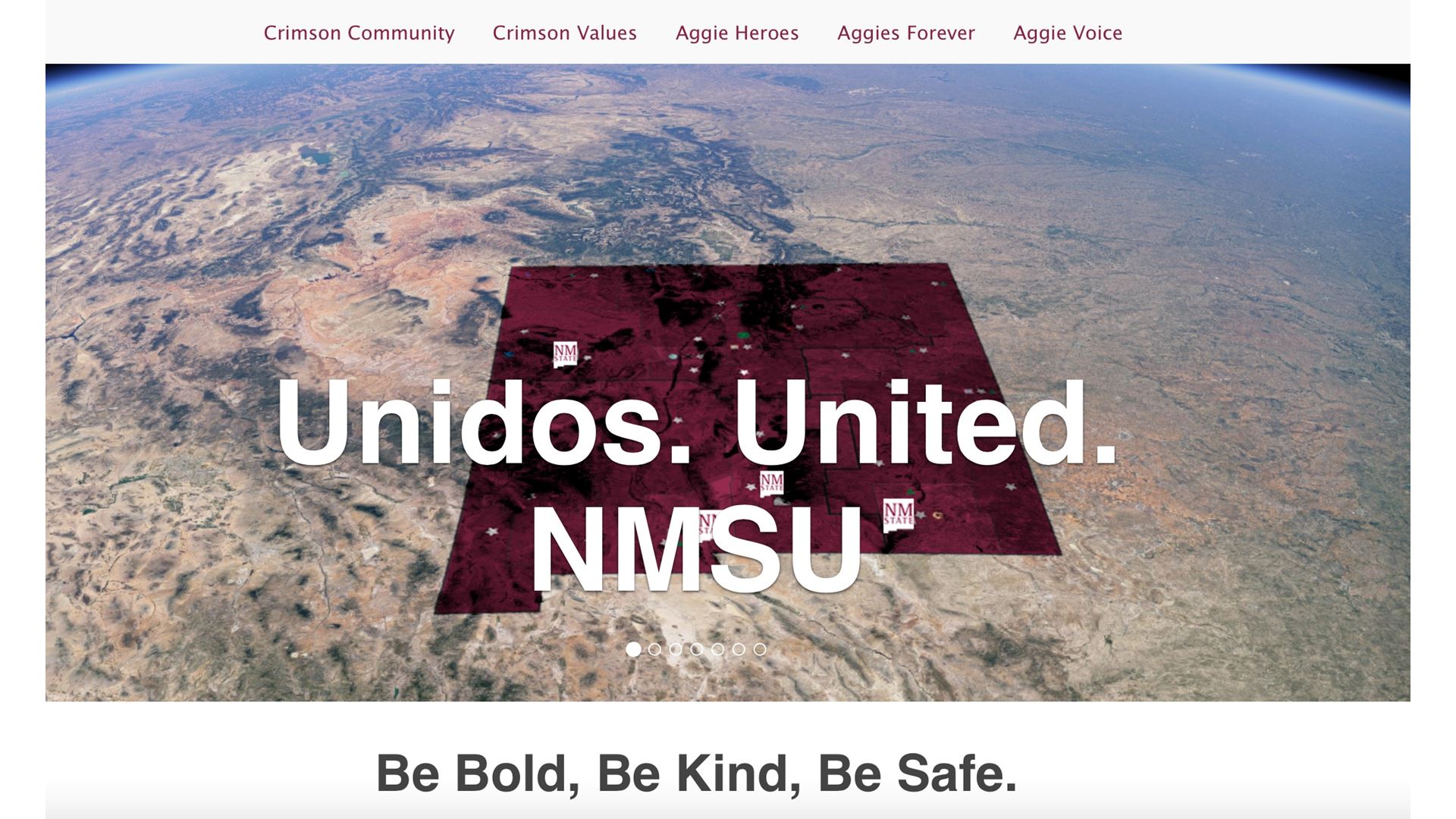 Unidos. United. website launches to enhance NMSU climate, culture