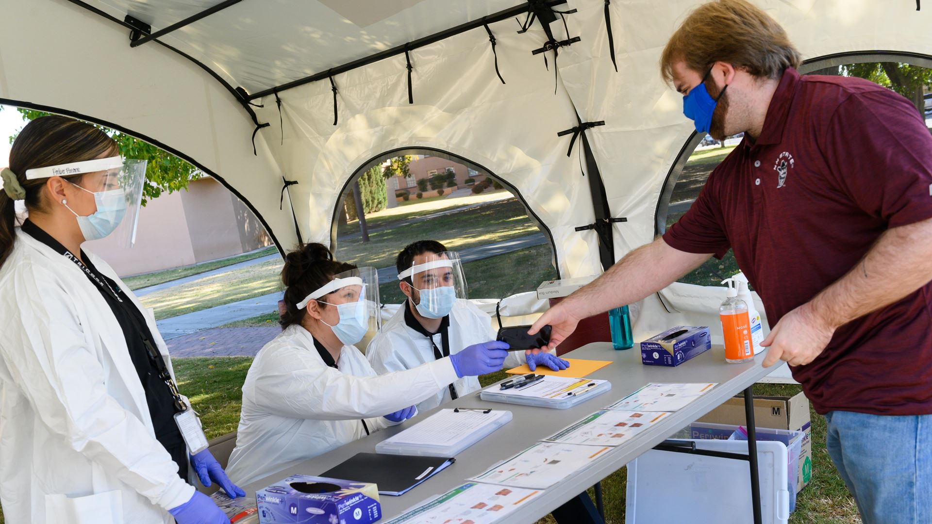 NMSU, TriCore partnership provides research opportunities during COVID-19 pandemic