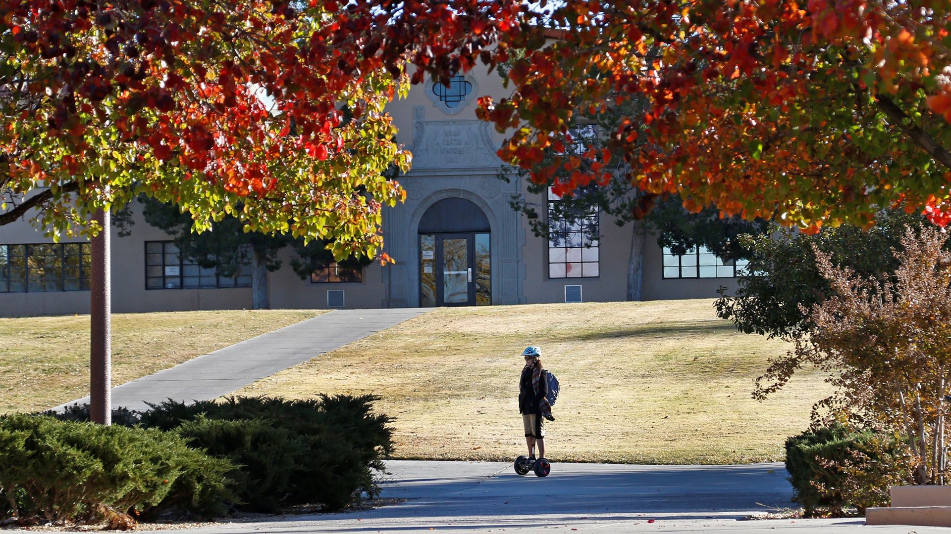 The 100 in October Challenge, which has been extended through the end of November, rewards New Mexico State University f