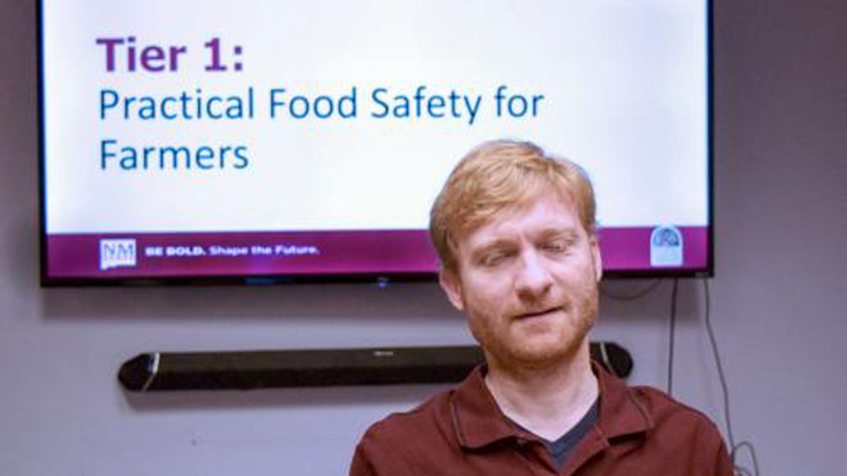 NMSU collaborates in webinar on food safety risk assessment for farmers