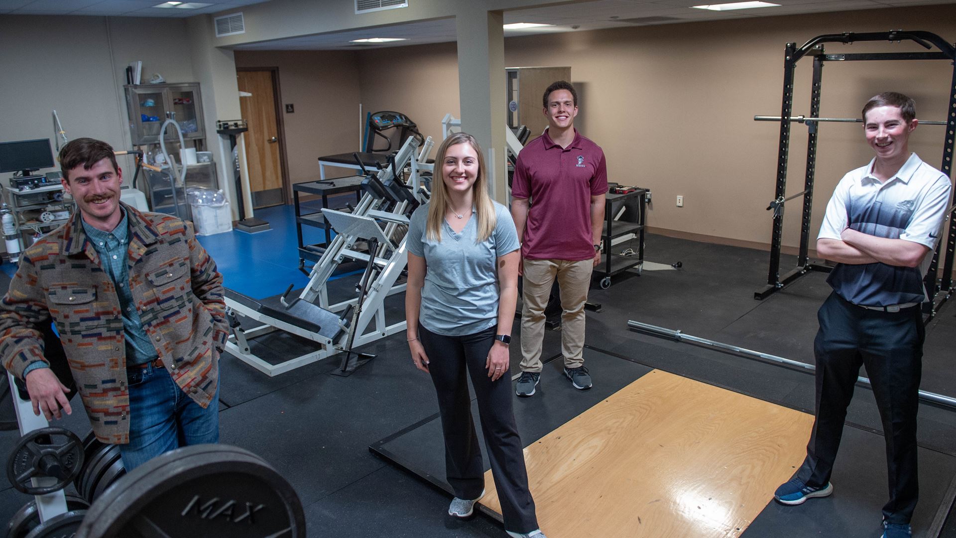 NMSU students bond over kinesiology research