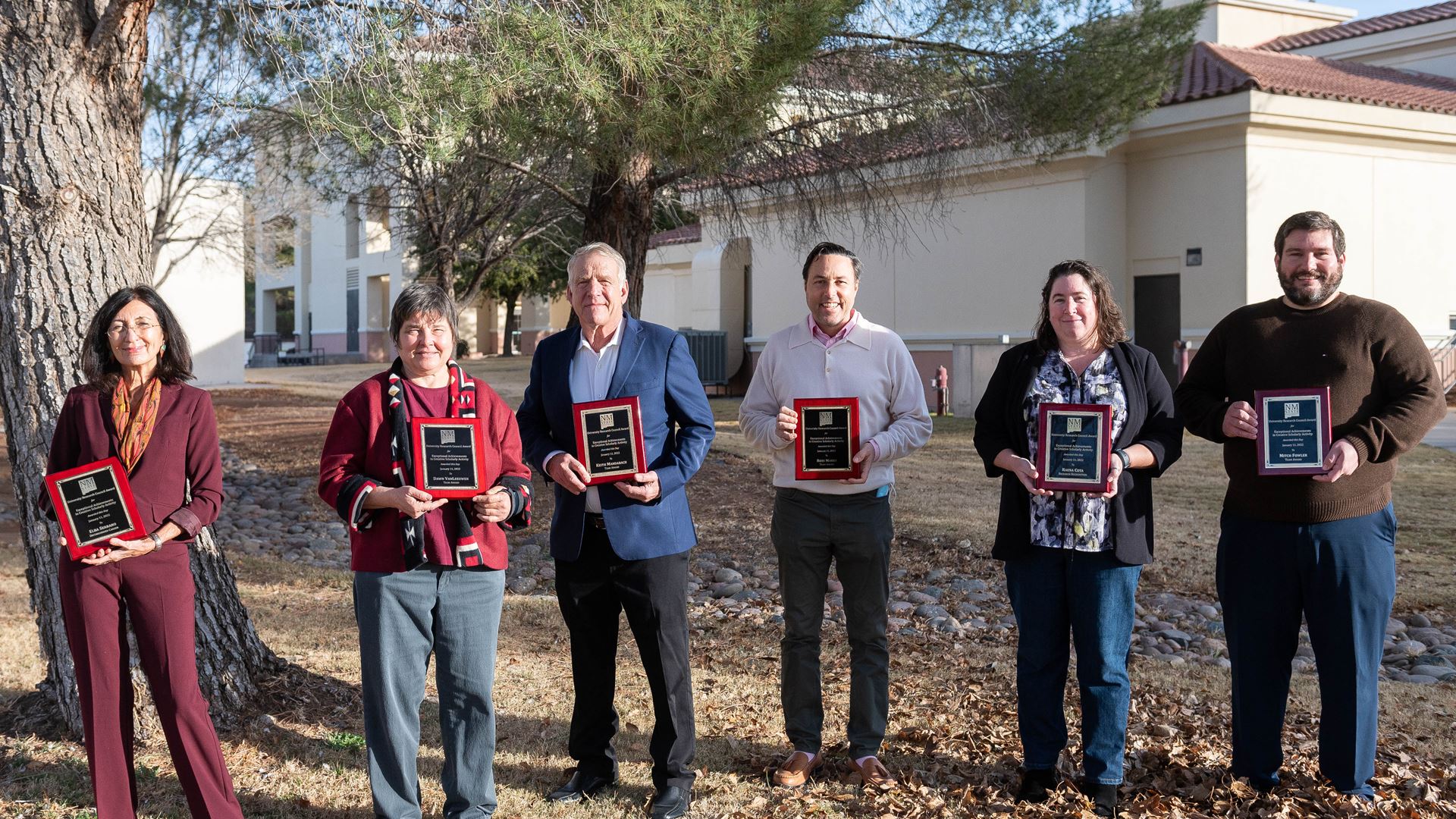 NMSU honors faculty for excellence in research, creativity at spring 2022 convocation