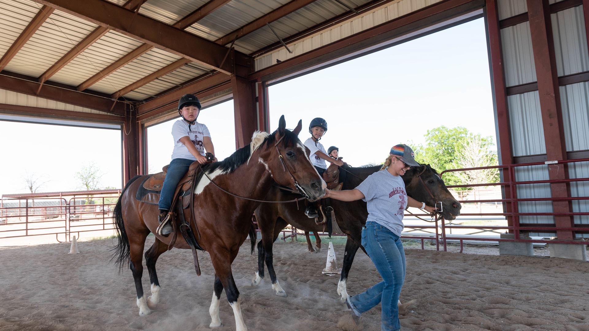 Back in the saddle: Youth horsemanship camps return to NMSU