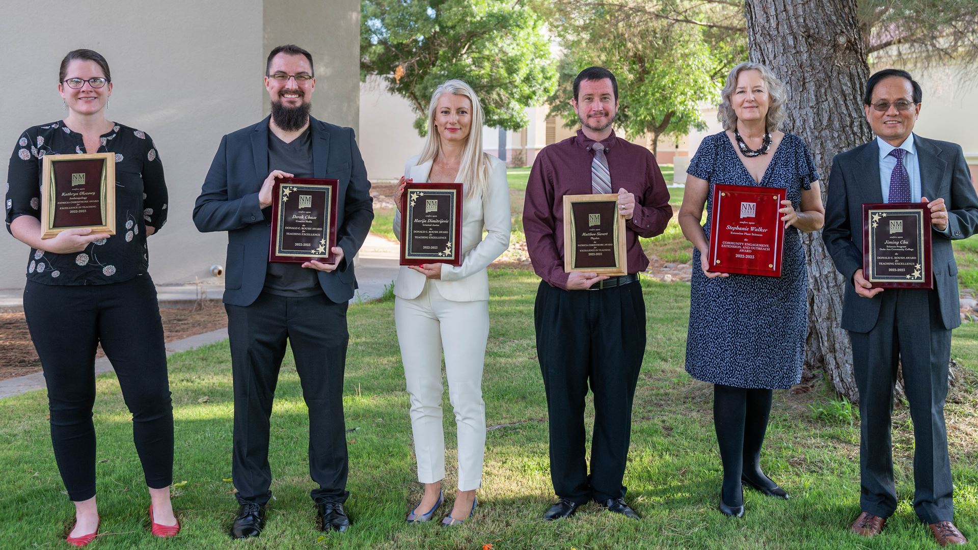 NMSU honors faculty for excellence in teaching, outreach at fall 2022 convocation