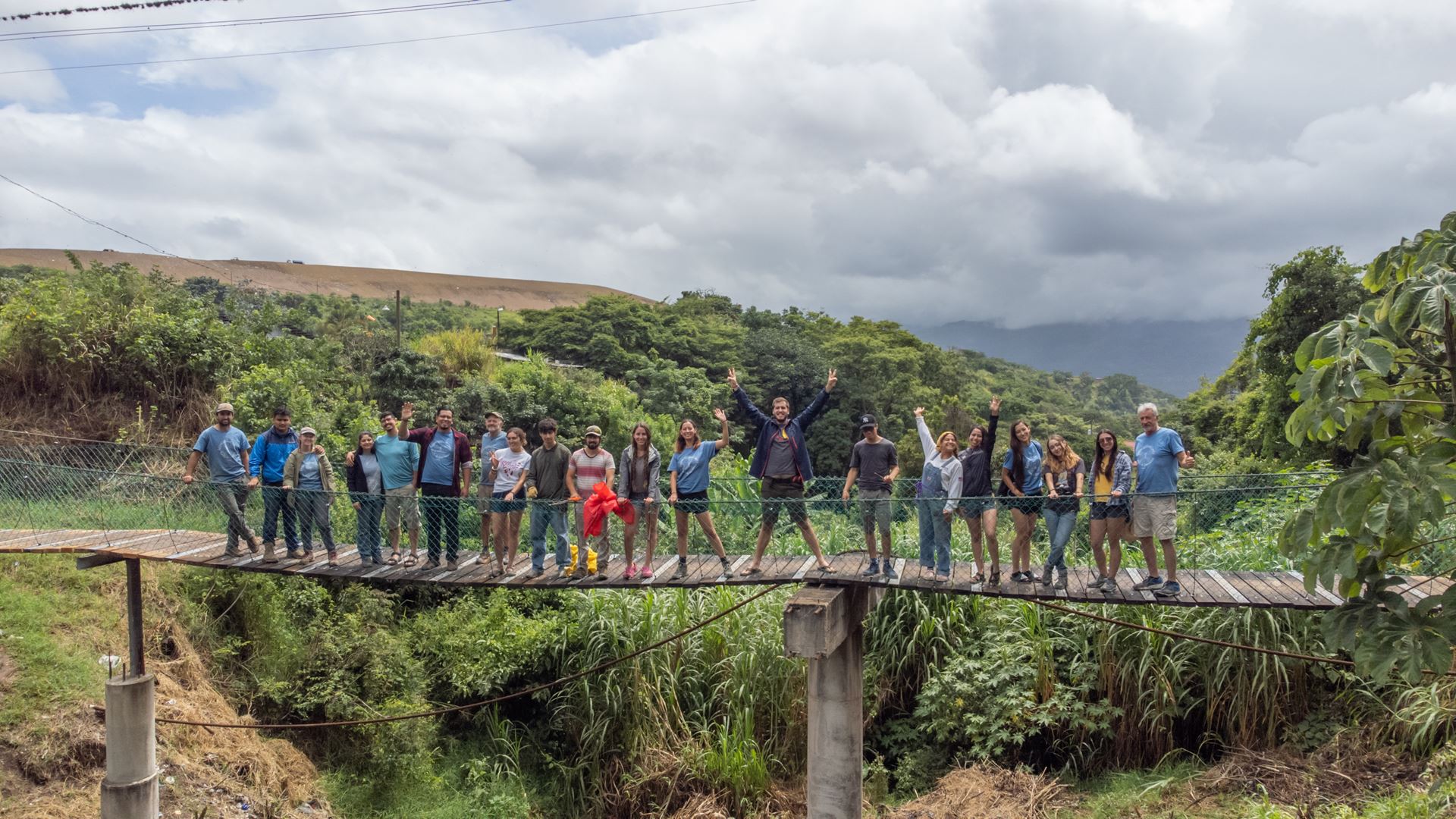 NMSU’s Aggies Without Limits build bridge, waterway in Honduras
