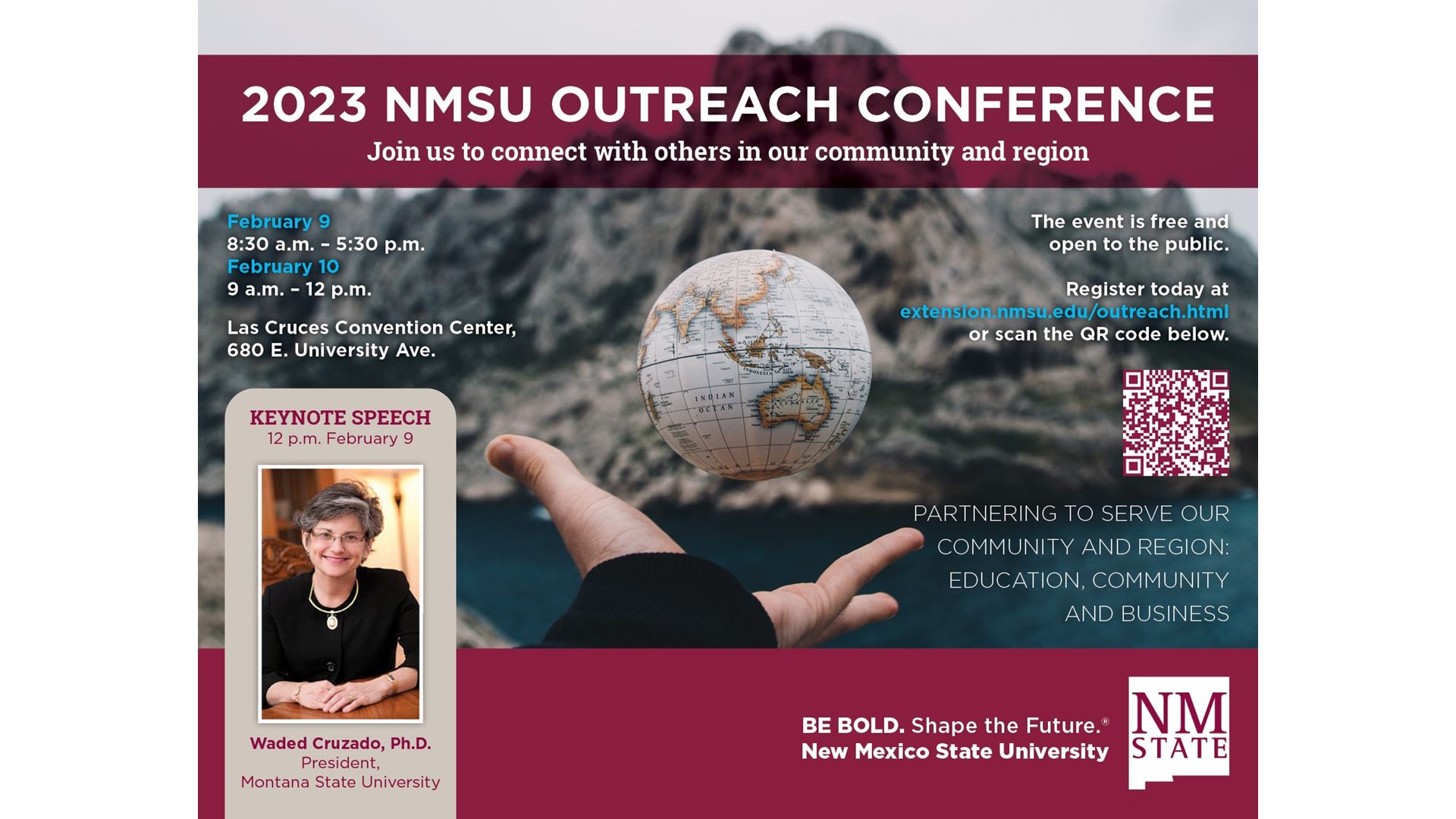 Outreach Conference Registration Flyer