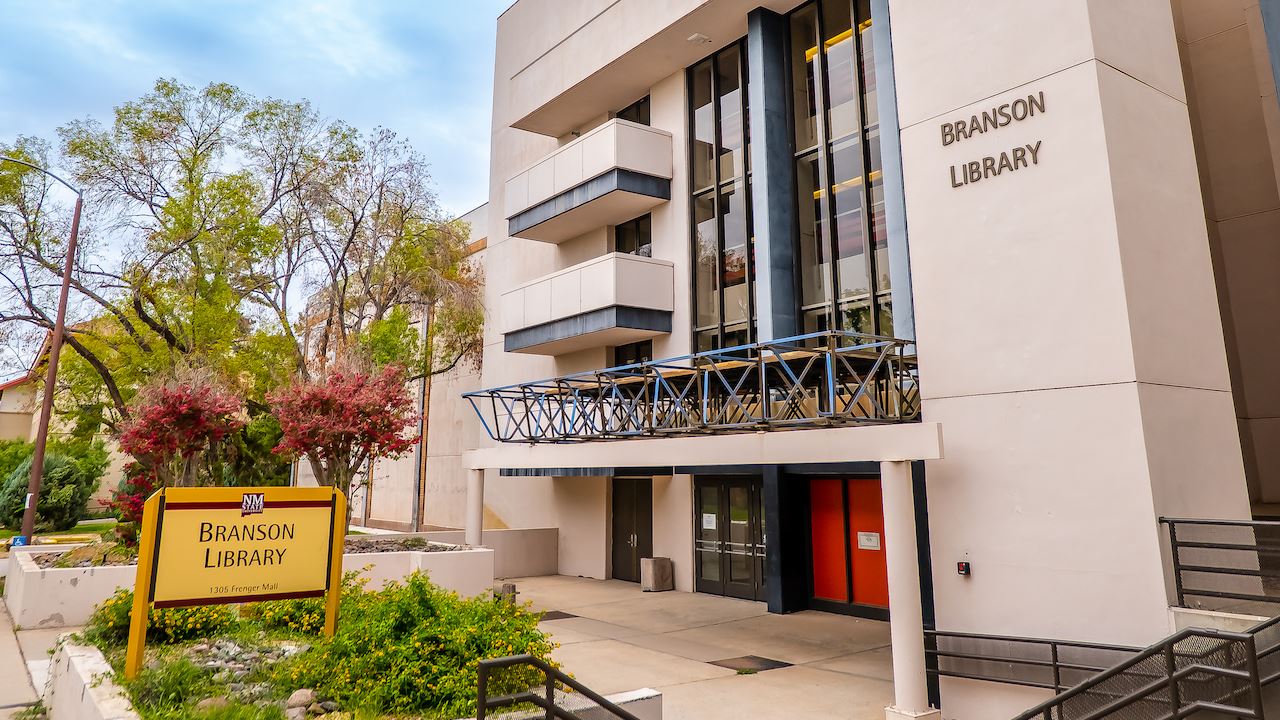 Photo of Branson Library in September 2022