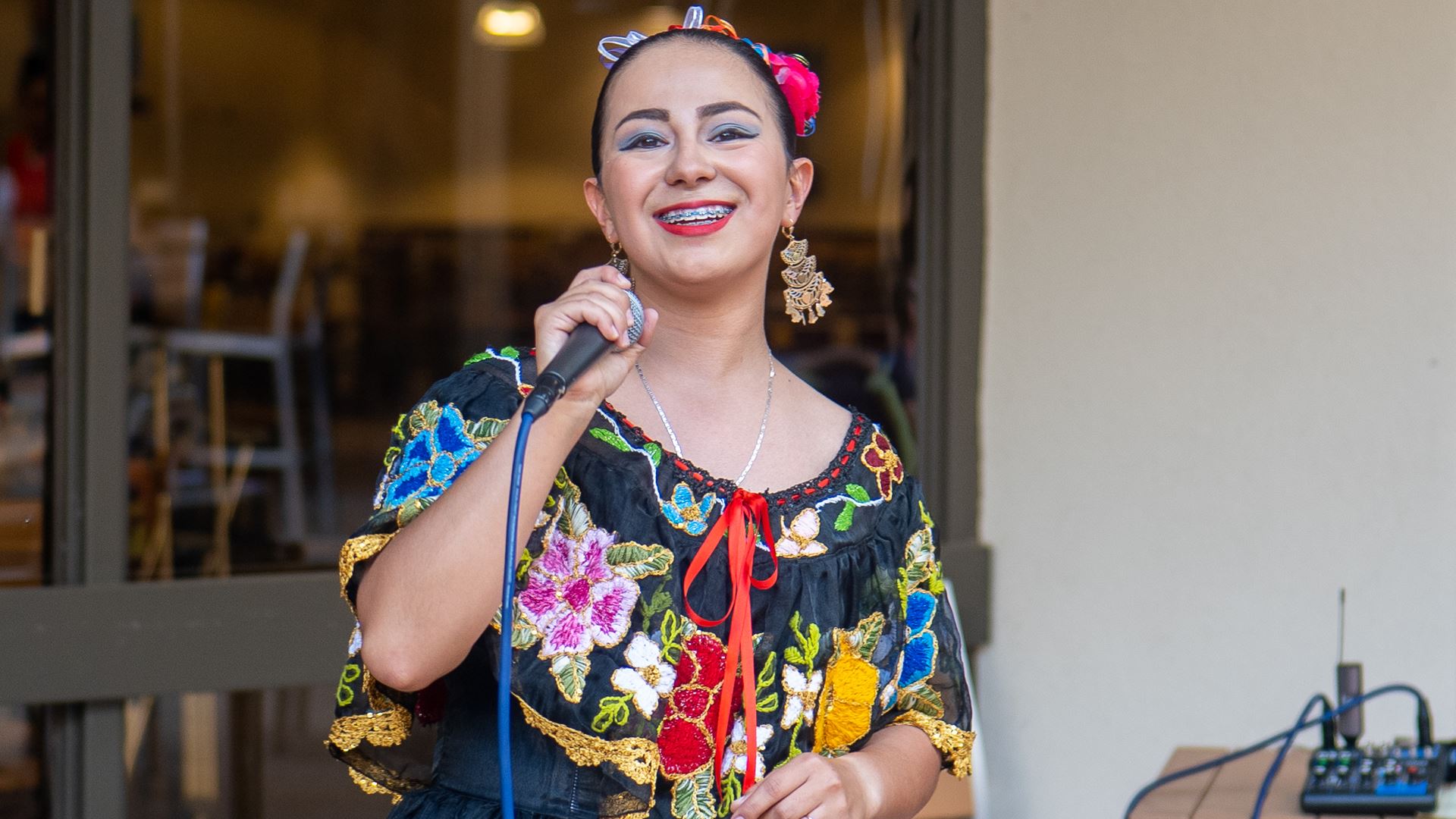 Hispanic Heritage event in 2022 at Pete s Patio run by Taos Dining Hall