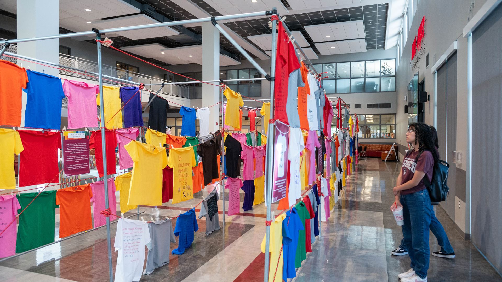 NMSU s third annual Clothesline Project brings awareness of violence and abuse