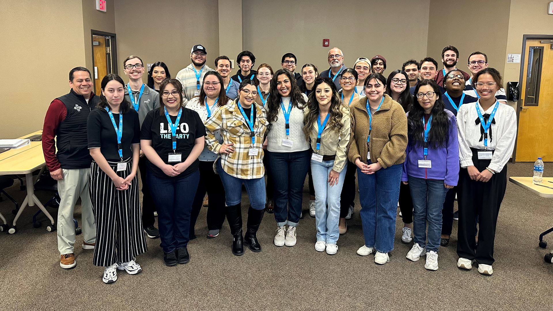 Photo of students involved with NMSU VITA program