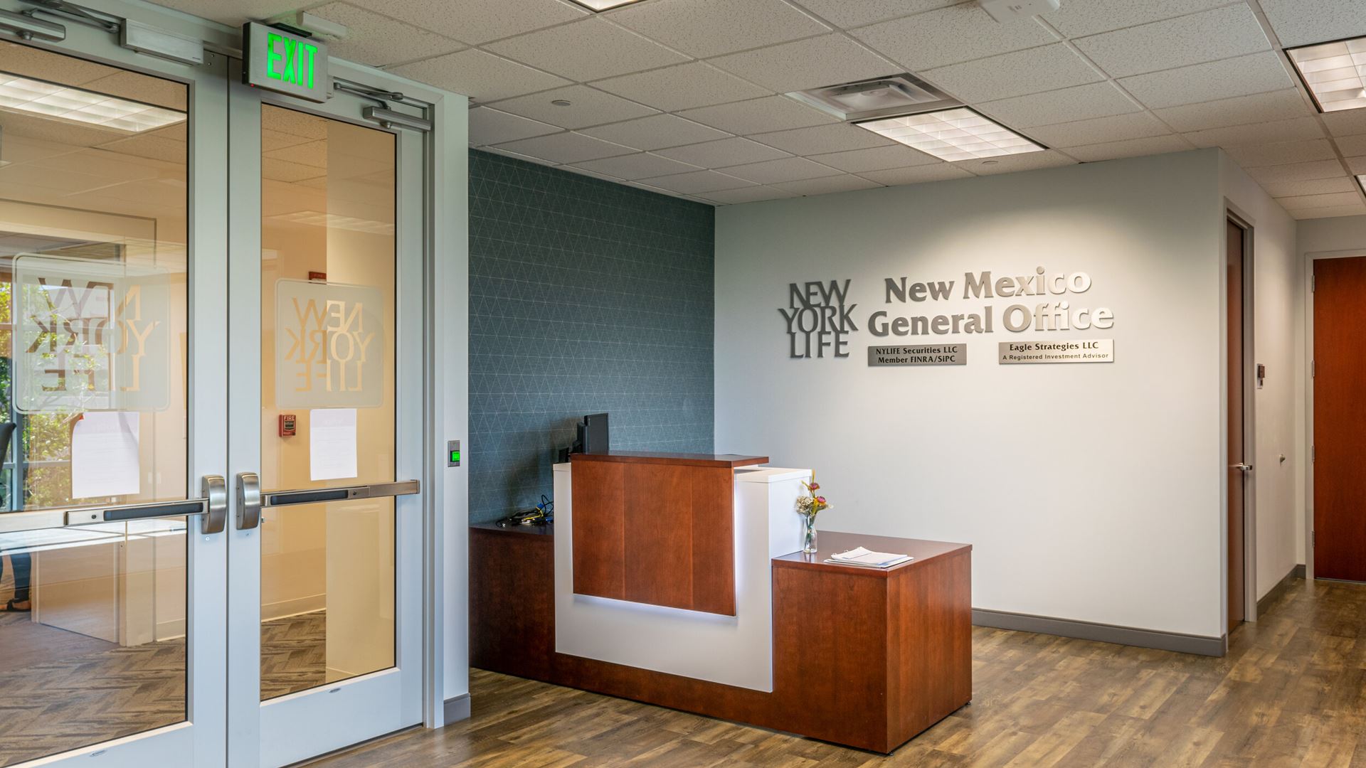 IMAGE DESCRIPTION Photo of a New York Life New Mexico office space