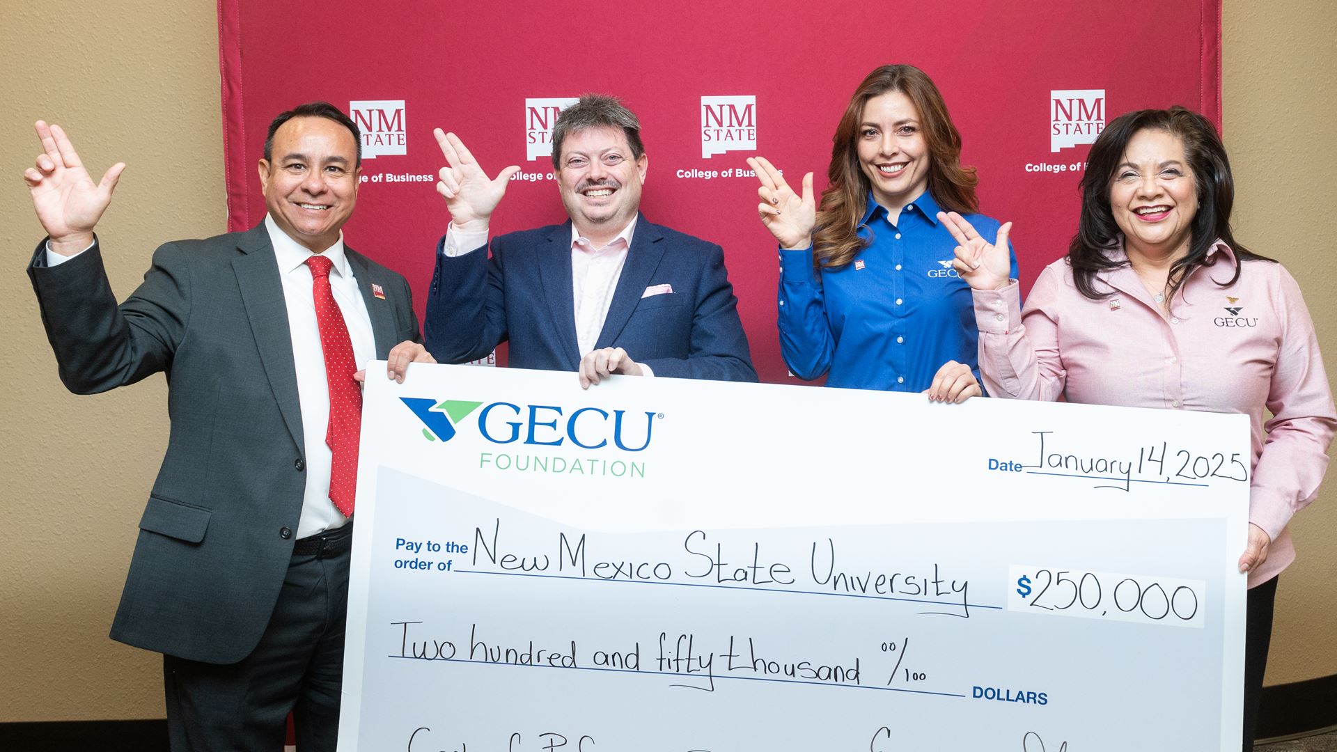 Photo of GECU Sponsorship for Center for Professional Development