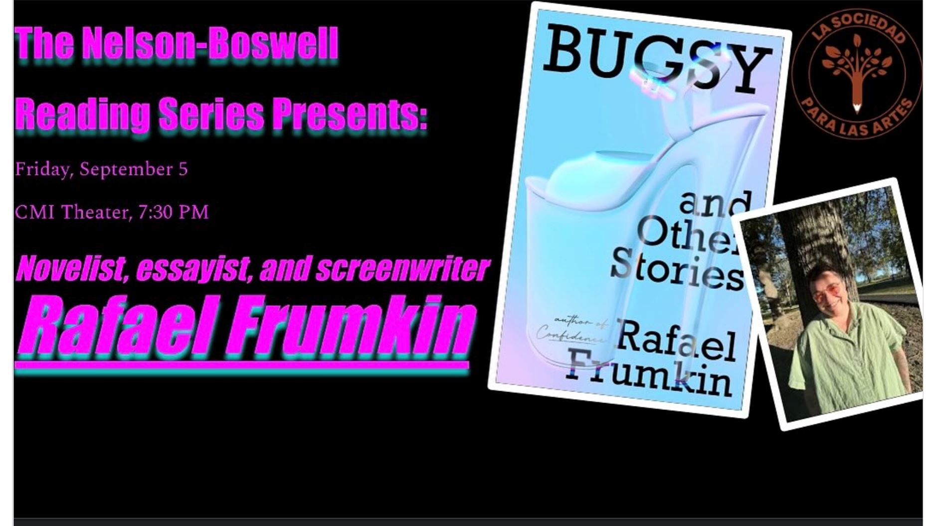 Award winning author to give public reading at NMSU Sept 5