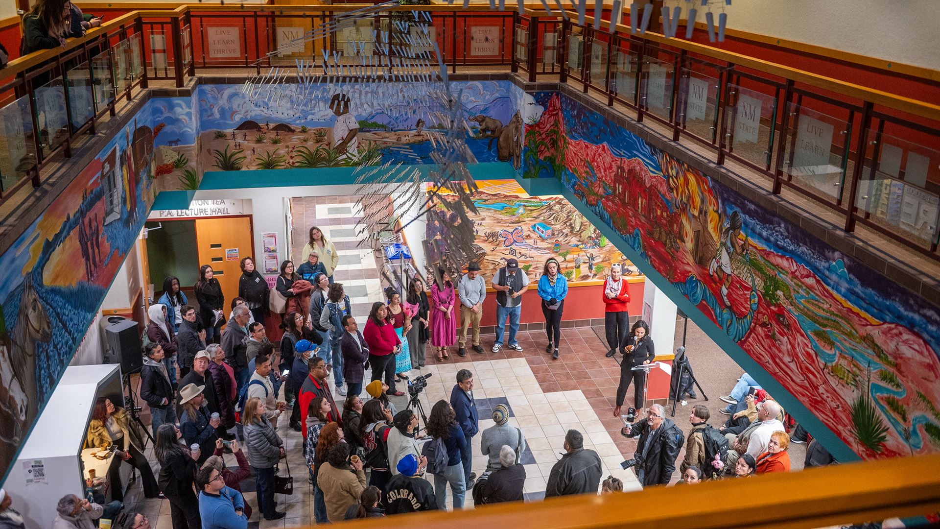 NMSU BEST HEST Mural opening 012125 2