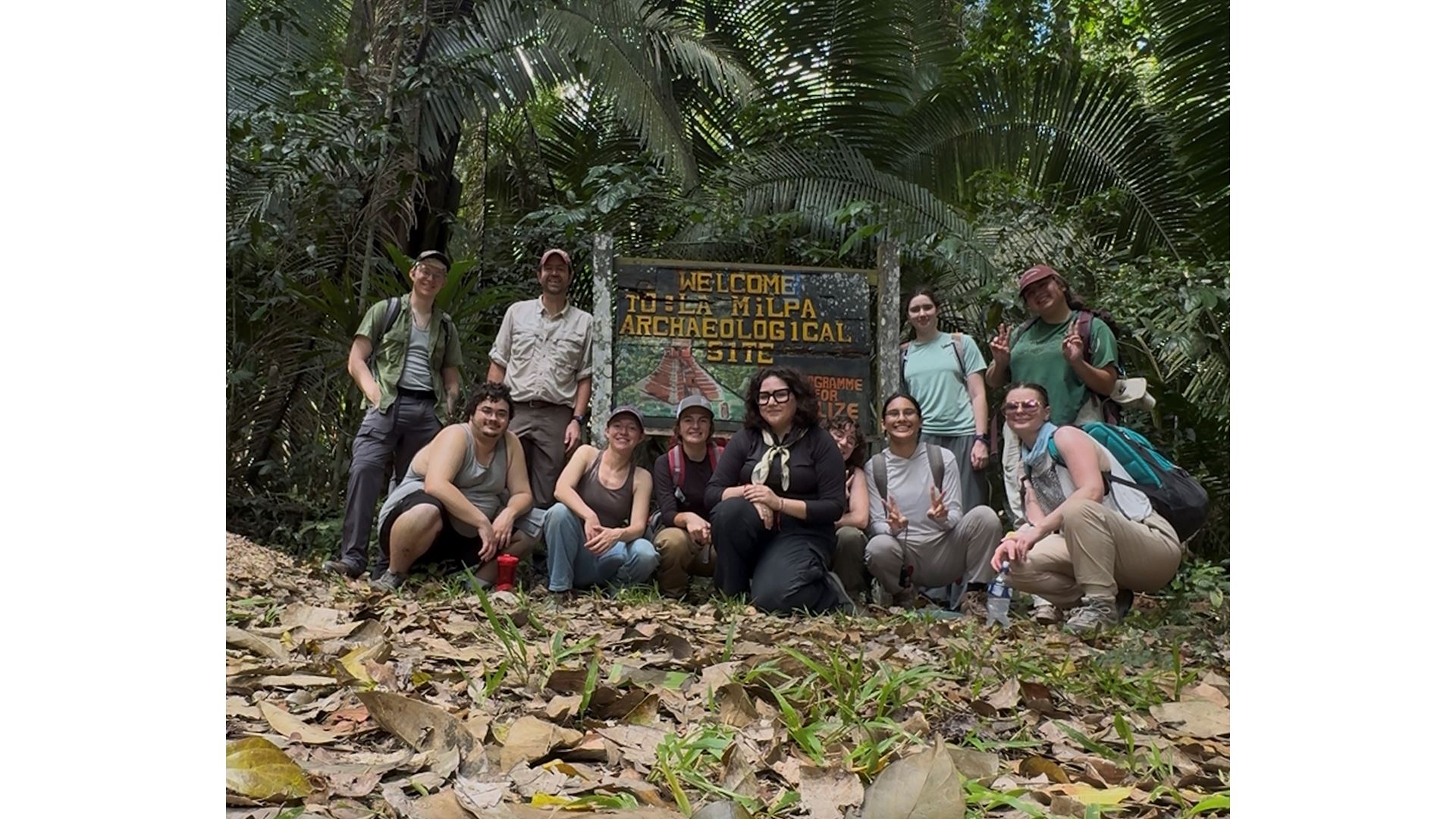 NMSU students experience first anthropology field school in Belize