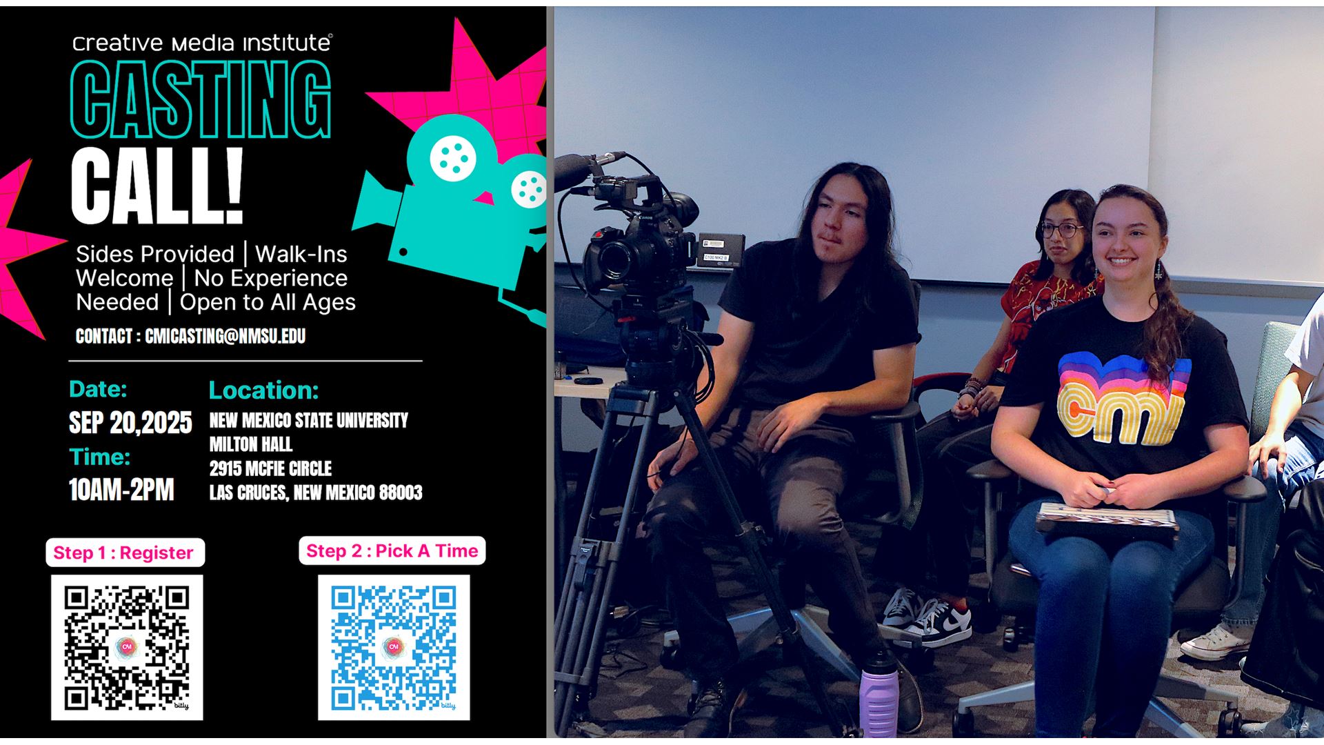 Want to be in a movie NMSU s CMI to host open casting call Saturday