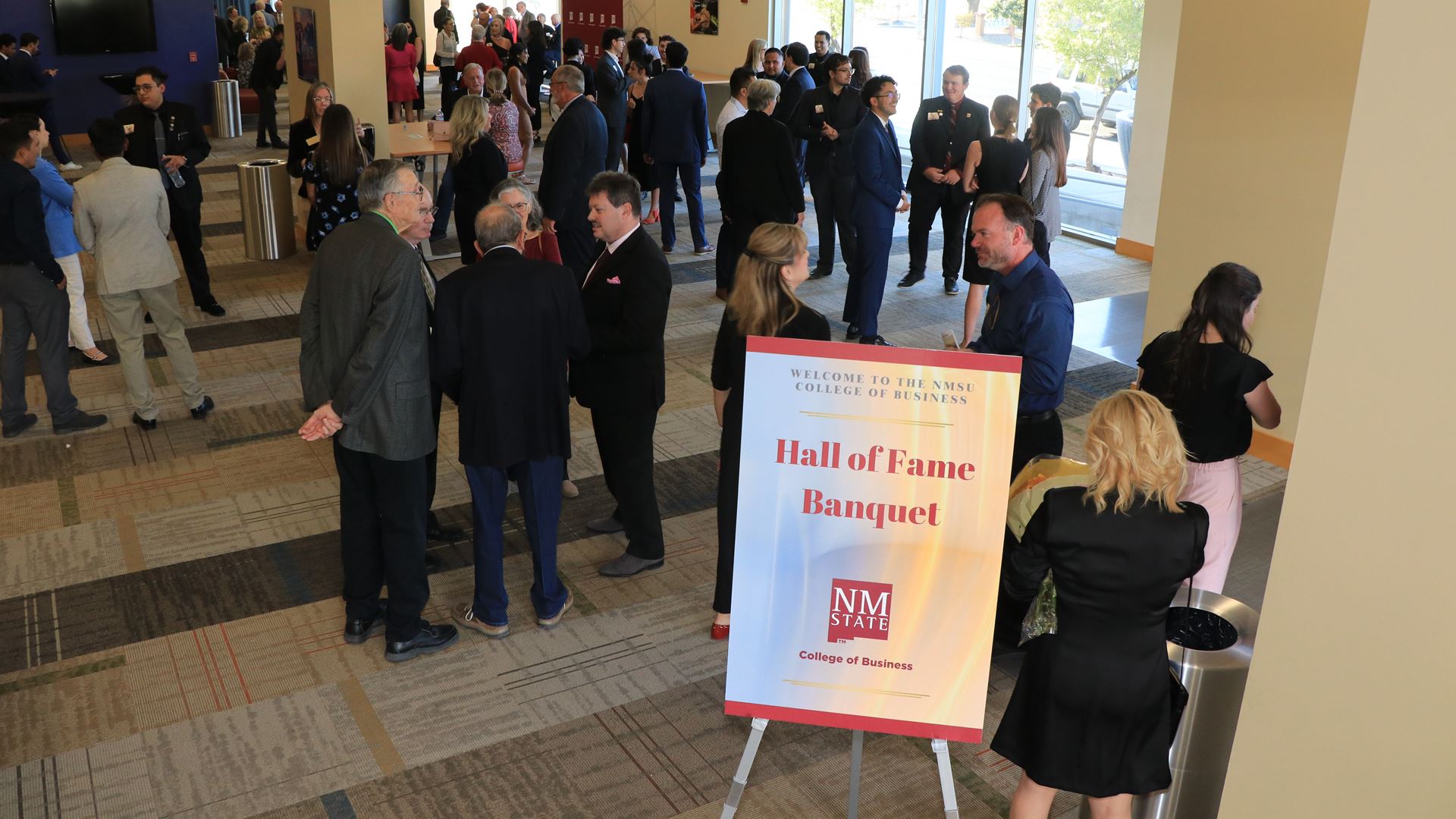 Photo of 2024 College of Business Hall of Fame banquet