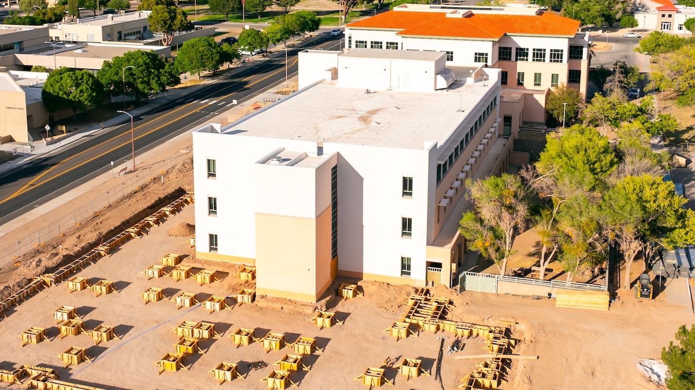 IMAGE DESCRIPTION Aerial view of a building