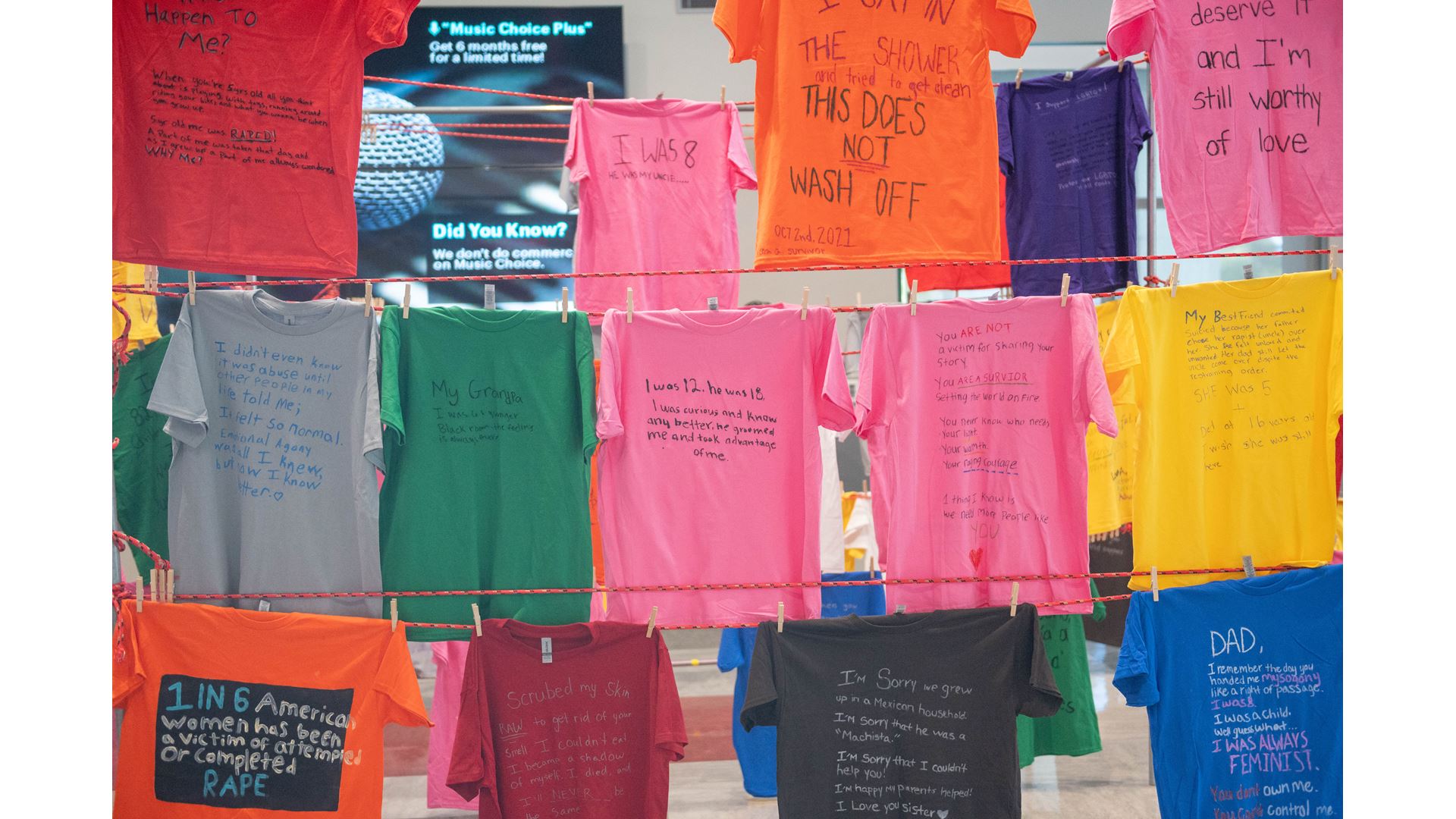 NMSU s fourth annual Clothesline Project brings awareness of violence abuse