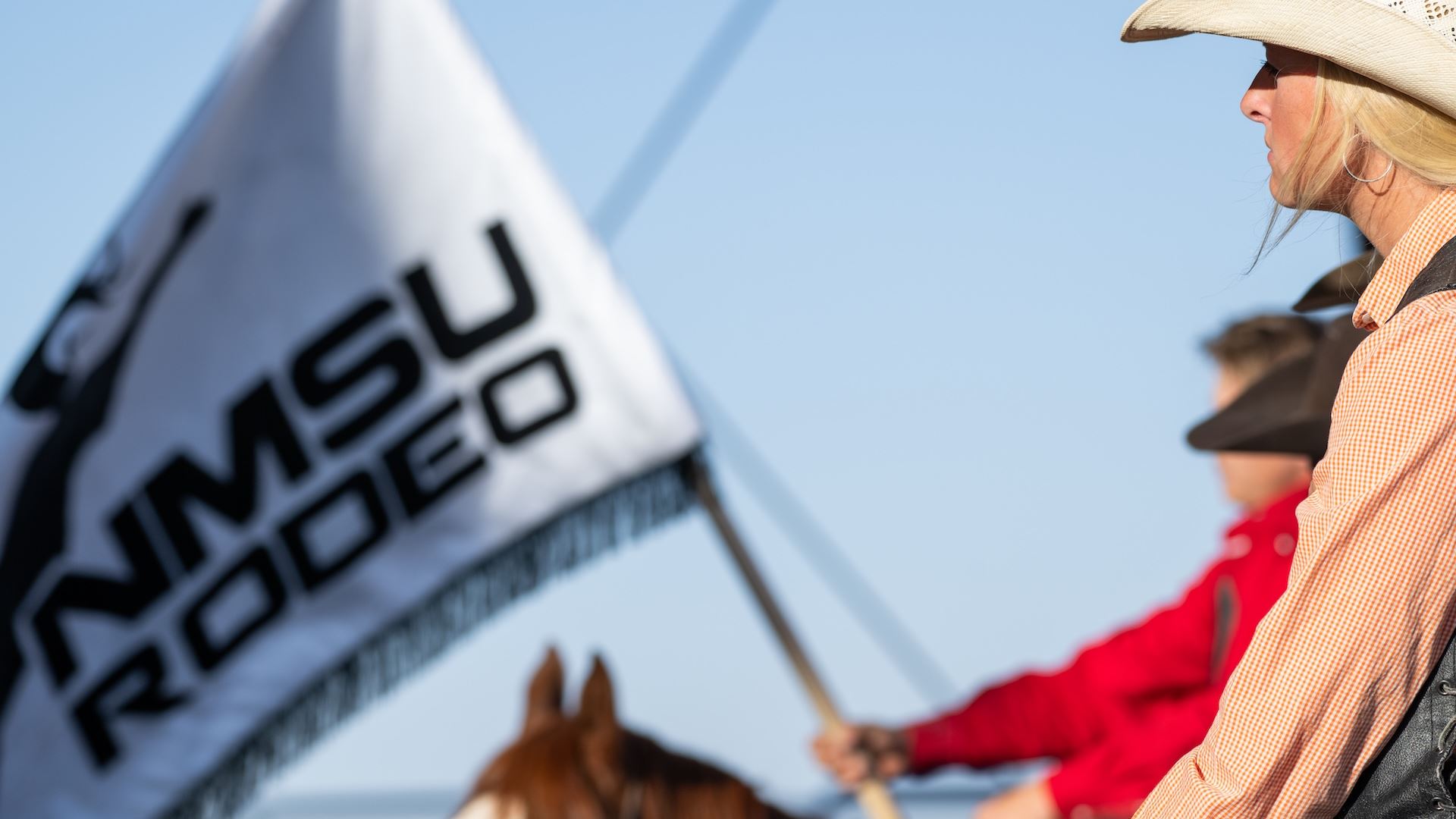 Photo of NMSU Rodeo Team NMSU photo by Josh Bachman