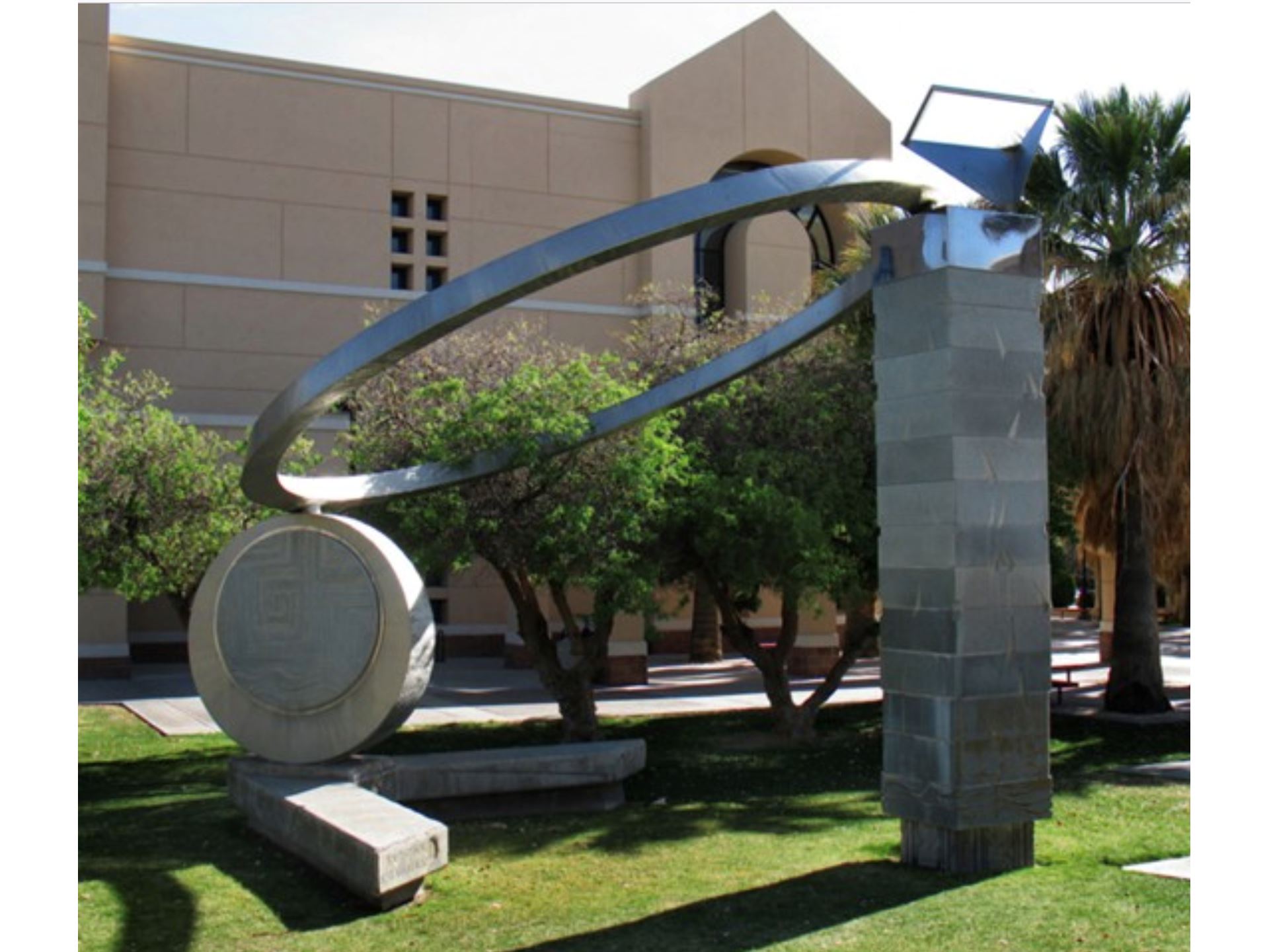 Zuhl Library Sculpture 2