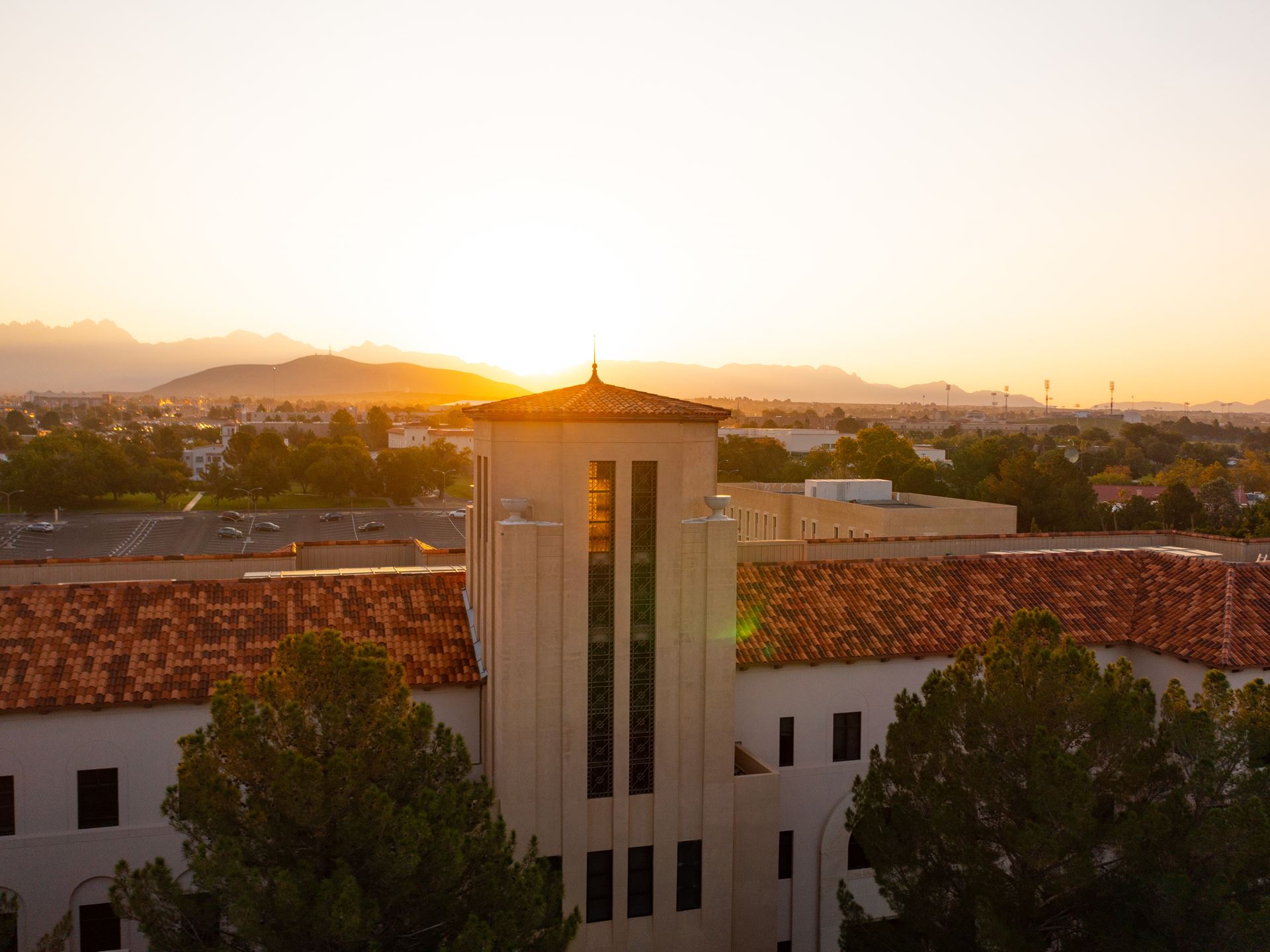 NMSU campus bell tower