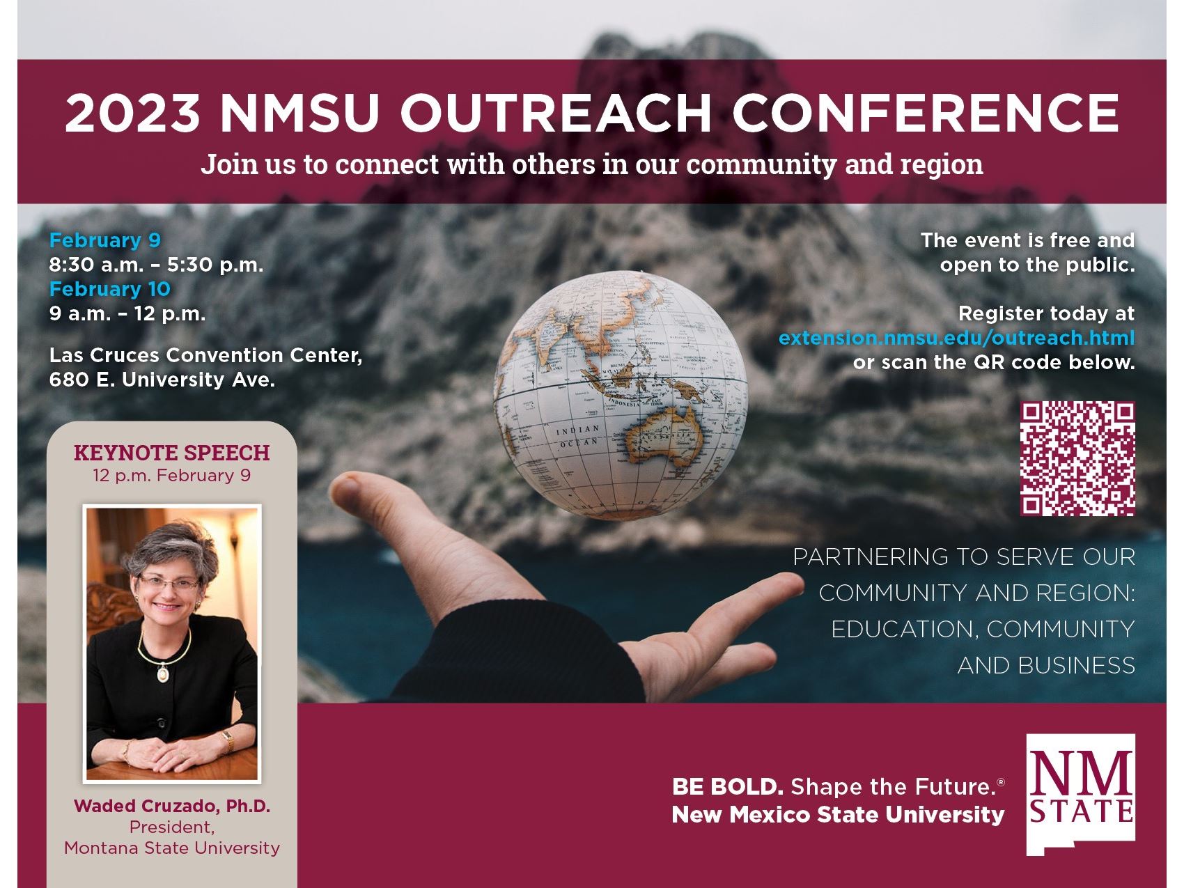 Outreach Conference Registration Flyer