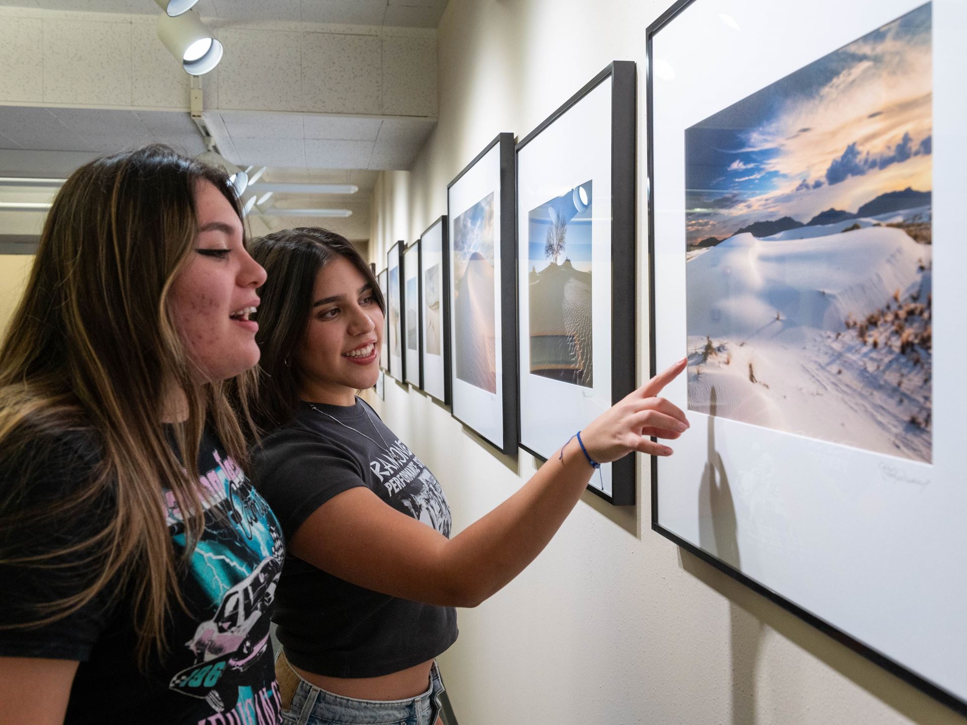 Photo of Into the Great White Sands at NMSU Branson Library exhibit