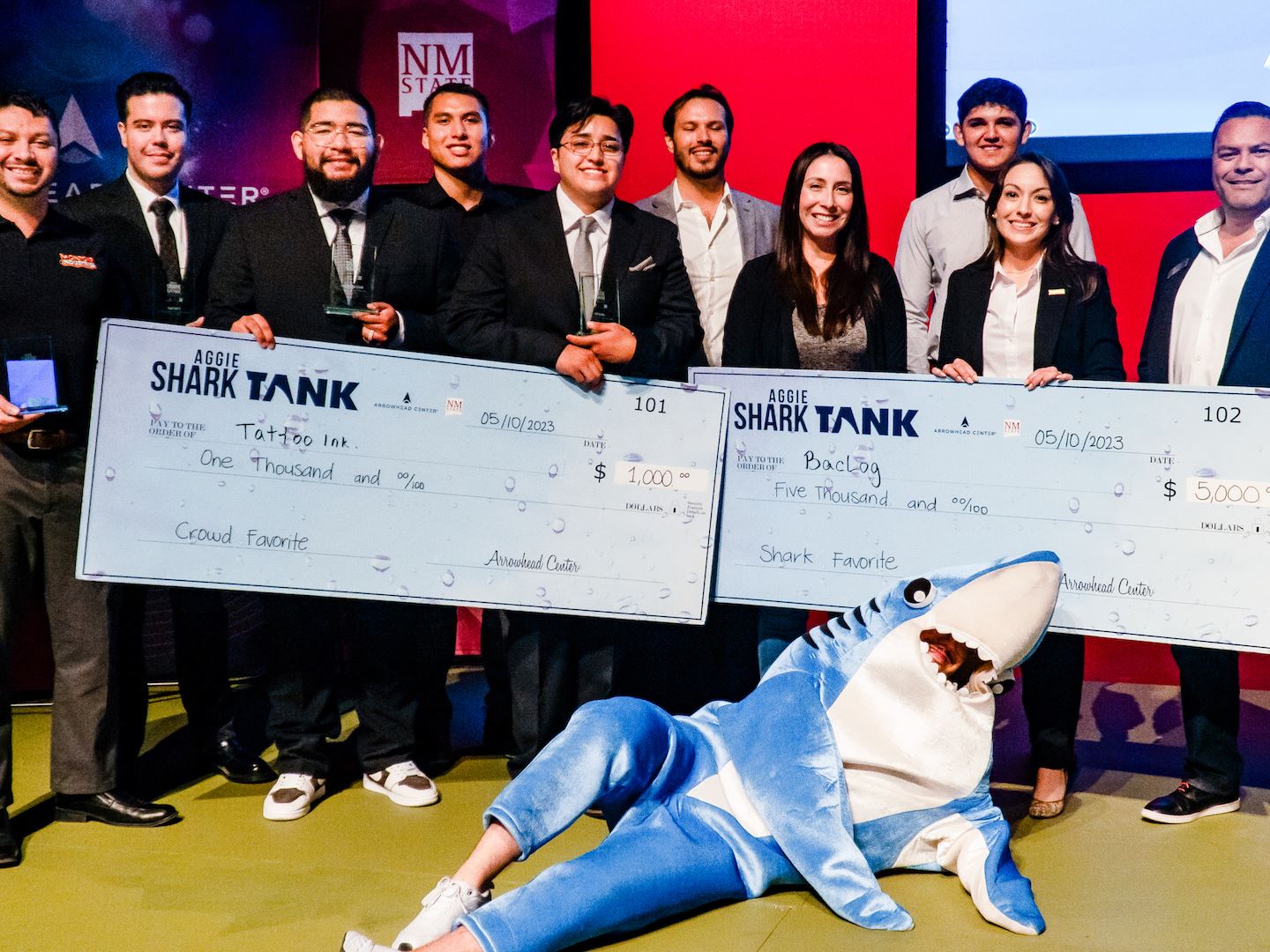 Photo of Aggie Shark Tank winners 2023