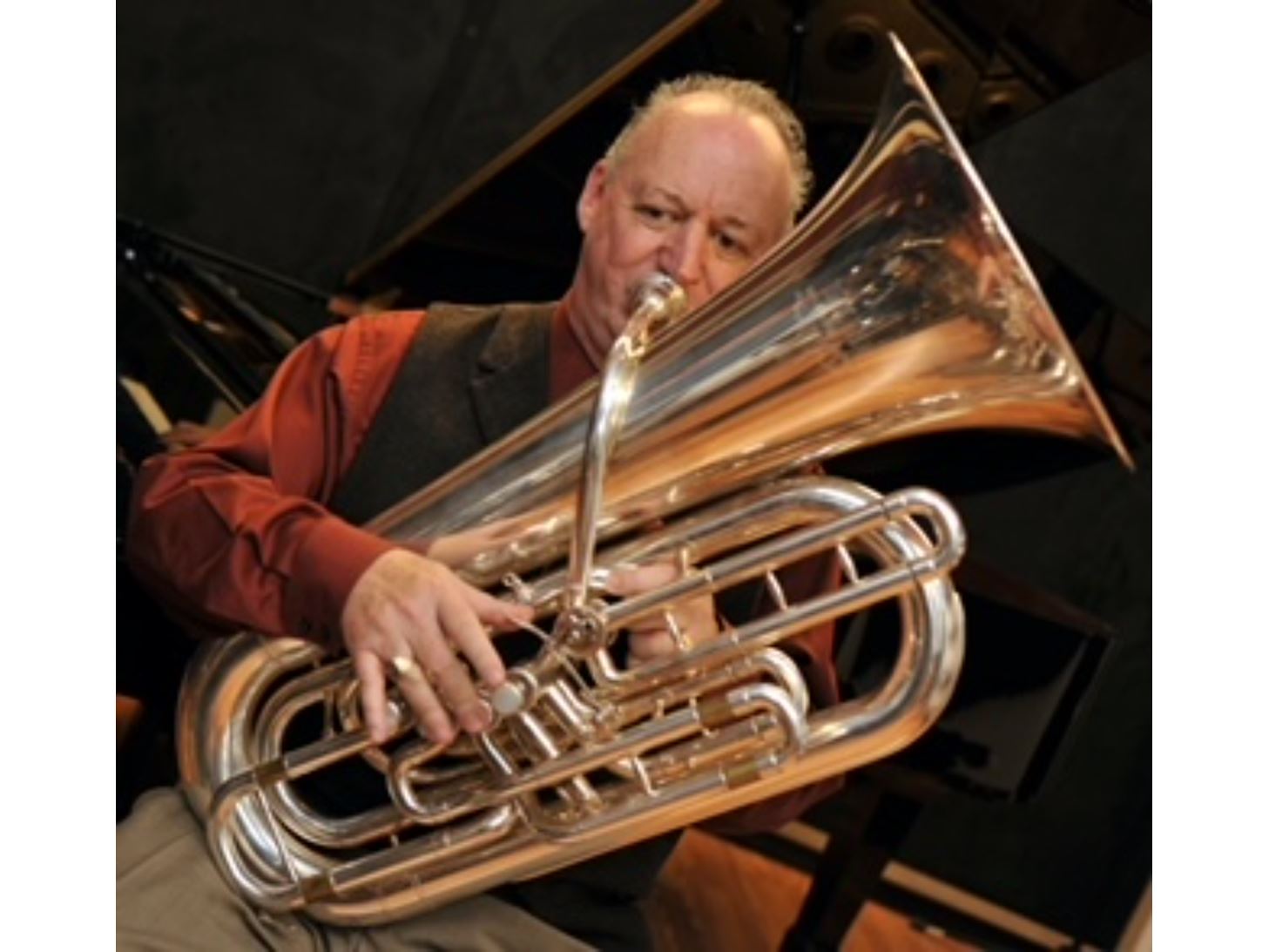 Man with a tuba