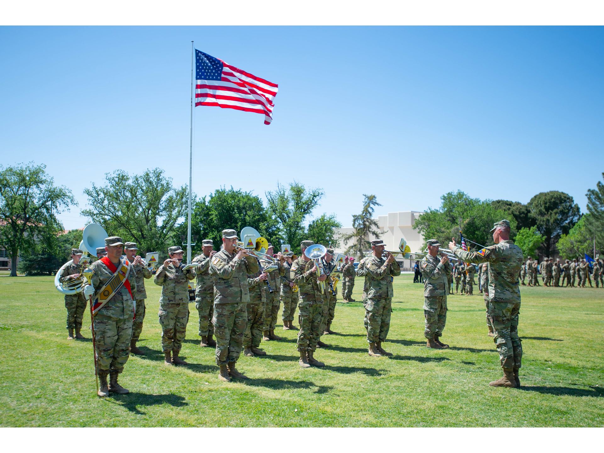 NMSU ROTC hosts 122nd Presidential Pass in Review