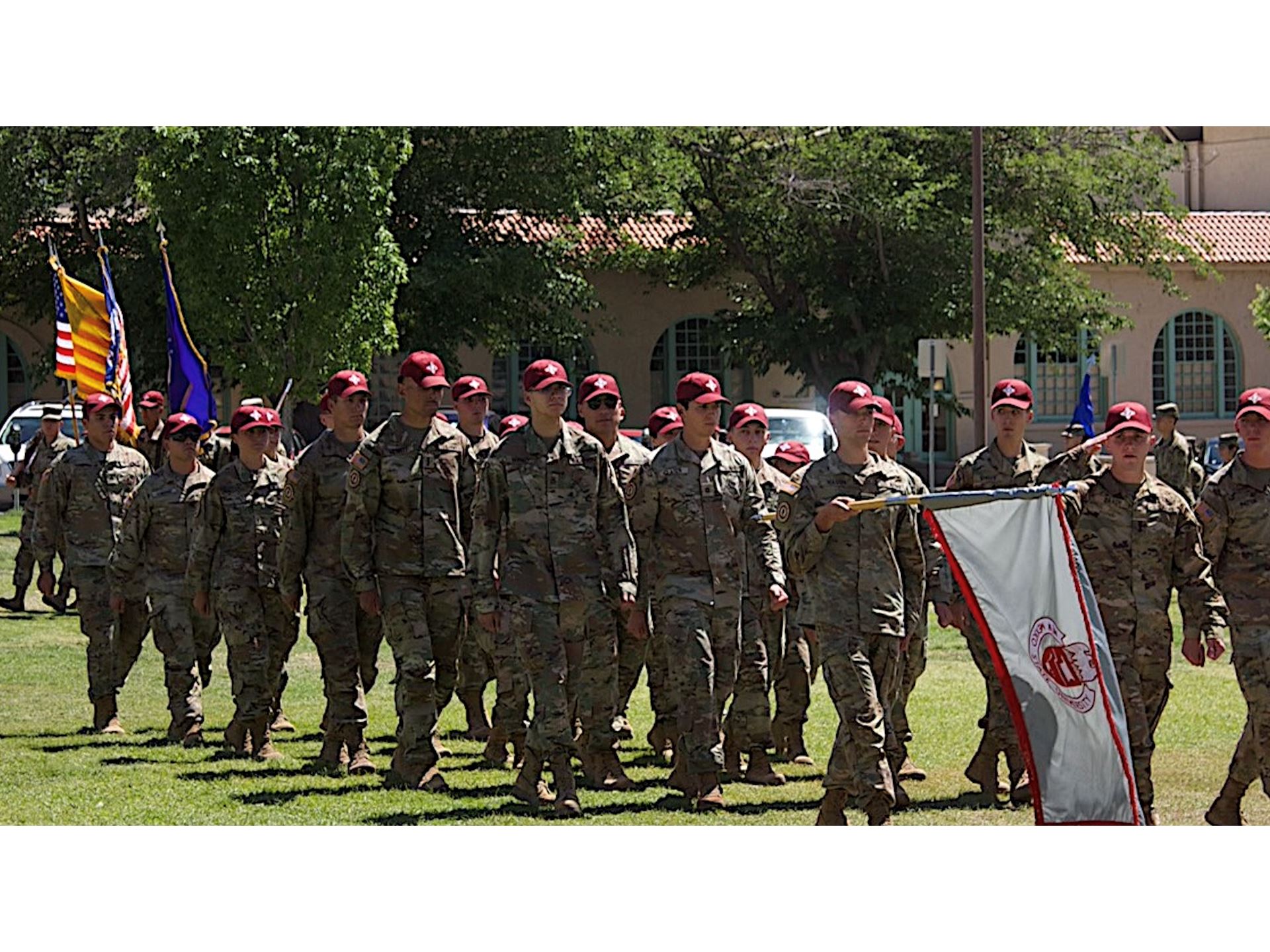 NMSU ROTC hosts 122nd Presidential Pass in Review