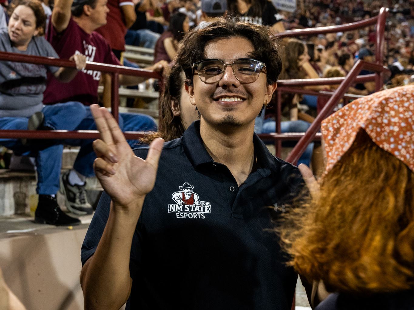 Photo of Alan Aguilar NMSU senior earning his bachelor s degree in supply chain management