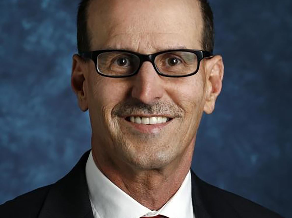 Portrait of man with glasses