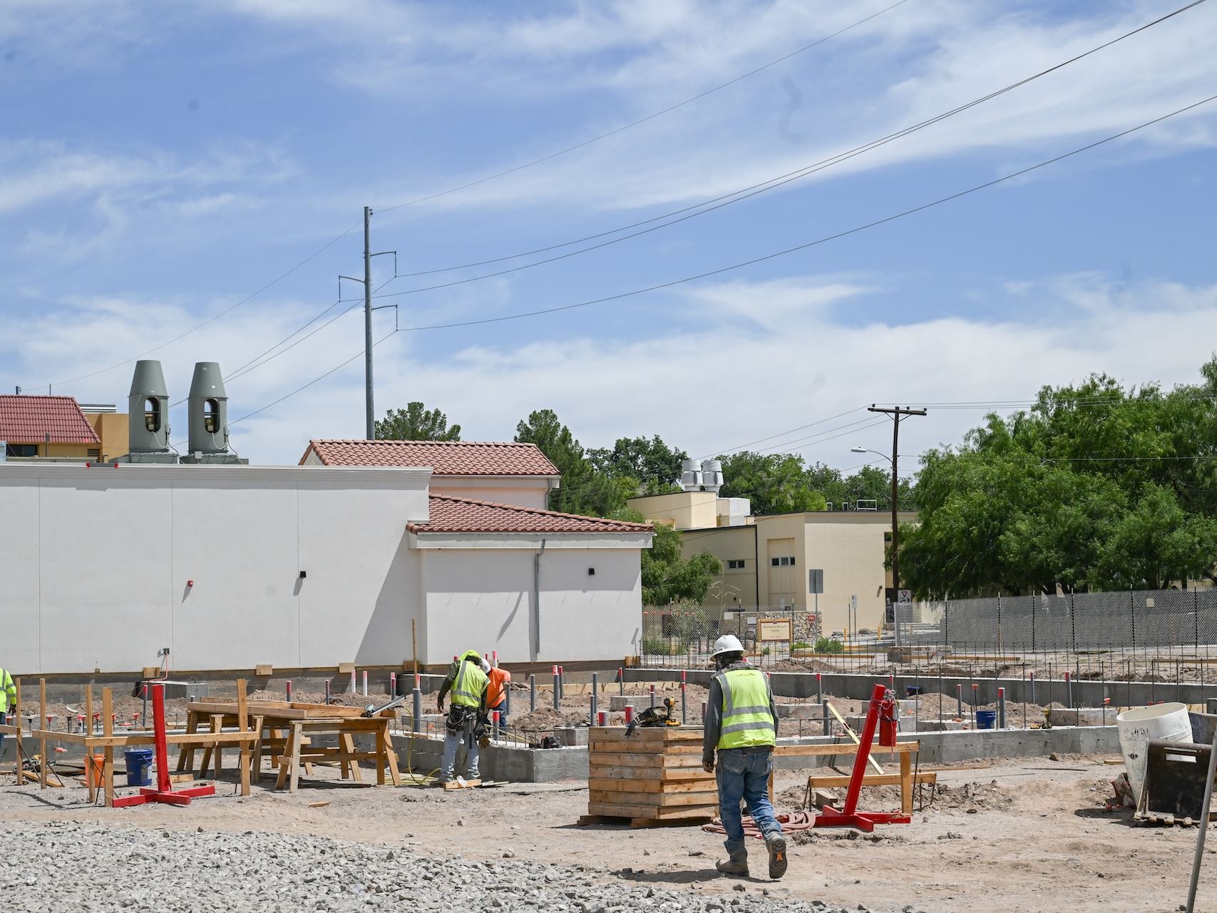 Photo of New Mexico State University s Biomedical Research Building expansion project